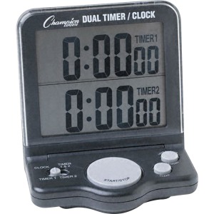 Champion Sports Dual Jumbo Display Timer