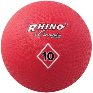 10 Inch Playground Ball Red