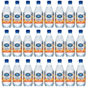 Crystal Geyser Natural Peach Sparkling Spring Water