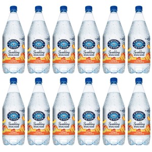 Crystal Geyser Natural Peach Sparkling Spring Water