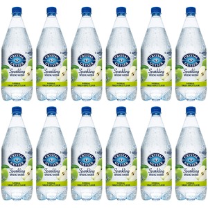 Crystal Geyser Natural Green Apple Sparkling Spring Water