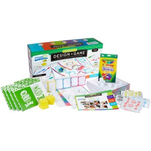 Crayola Design-A-Game STEAM Kit for Grades 2-3