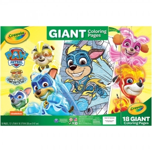 Crayola Nickelodeon's Paw Patrol Giant Pages