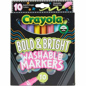 Crayola Bright/Bold Broad Line Markers