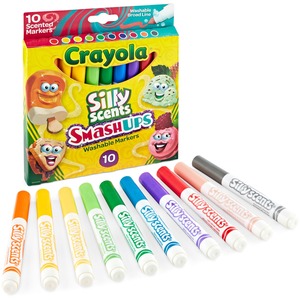 Crayola Silly Scents Slim Scented Washable Markers