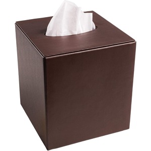 Dacasso Leather Tissue Box Cover