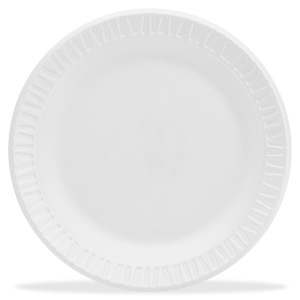 Dart Round Foam Dinnerware Plate