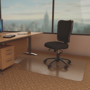 Deflecto EconoMat Chair Mat for Carpet