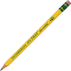 Ticonderoga Tri-Write Beginner No. 2 Pencils