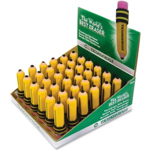 Ticonderoga Pencil-Shaped Erasers