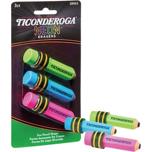 Ticonderoga Pencil-Shaped Erasers