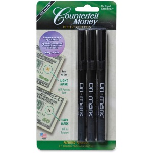 Dri Mark Counterfeit Detector Pens