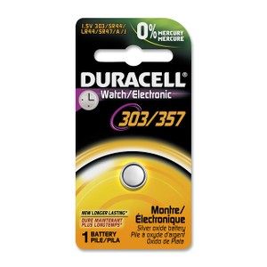 Duracell 03/357 Silver Oxide Button Battery