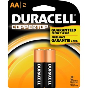 Duracell Coppertop Alkaline AA Batteries