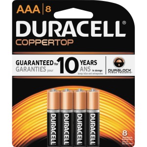 Duracell Coppertop Alkaline AAA Batteries