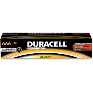 Duracell Coppertop Alkaline AAA Batteries