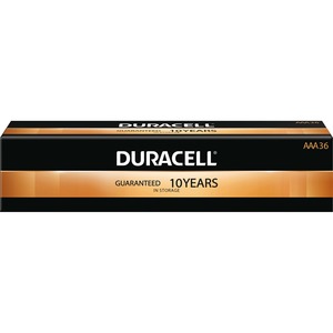 Duracell Coppertop Alkaline AAA Battery 36-Packs