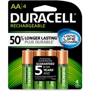 Duracell StayCharged AA Rechargeable Batteries