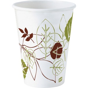 Dixie Pathways 12 oz Paper Hot Cups By GP Pro