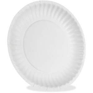 500 / Pack - 6" Diameter - White - 2 / Carton