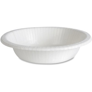 Dixie Basic® Lightweight Disposable Paper Bowls by GP Pro