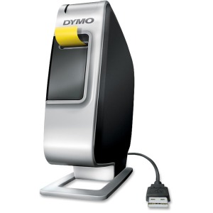 Dymo LabelManager Thermal Transfer Printer - Label Print - Battery Included - With Cutter - Black, Silver