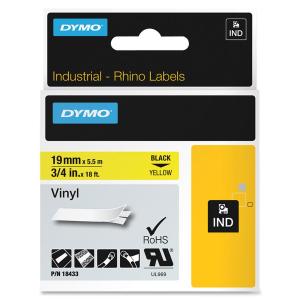 Dymo Colored Industrial Rhino Vinyl Labels