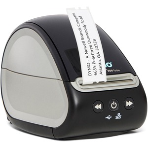 Dymo LabelWriter 550 Direct Thermal Printer - Monochrome - Label Print - Ethernet - Yes - USB Host - Black