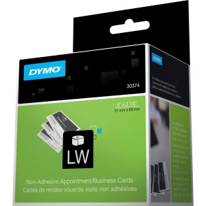 Dymo Nonadhesive Appointment Cardstock Labels