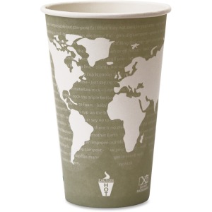 Eco-Products 16 oz World Art Hot Beverage Cups