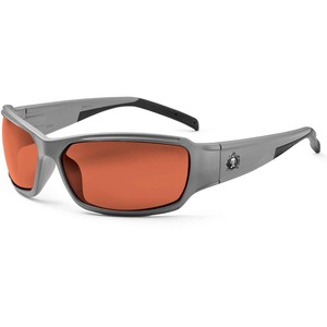 Skullerz THOR Polarized Copper Lens Matte Gray Safety Glasses