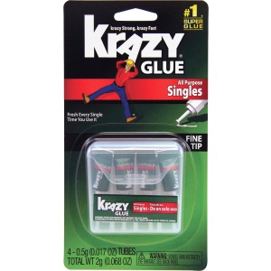 Elmer's Single-use Tubes Instant Krazy Glue