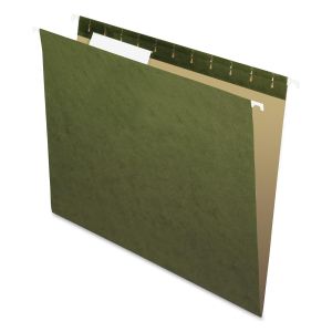 Pendaflex Essentials Standard Green Hanging Folders