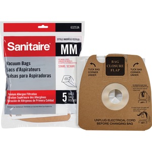 Sanitaire Style MM S3680/SC3680 Allergen Vacuum Bags