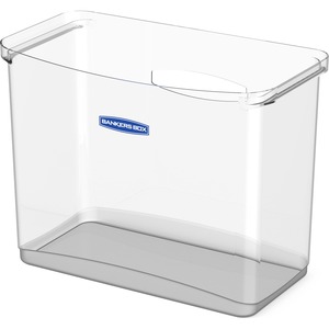 Bankers Box Portable Open Desktop File Box with Side Handles, 1 Each