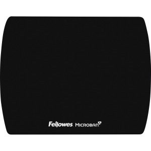 Fellowes Microban® Ultra Thin Mouse Pad - Black