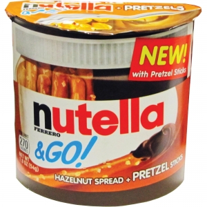 Nutella & GO Hazelnut Spread & Pretzels