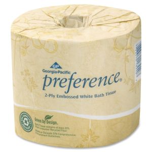 Georgia-Pacific Preference Embossed Bathroom Tissue