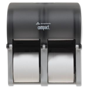 Compact Vertical Four Roll Tissue Dispenser