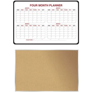 Ghent Dry Erase/Bulletin Board Kit