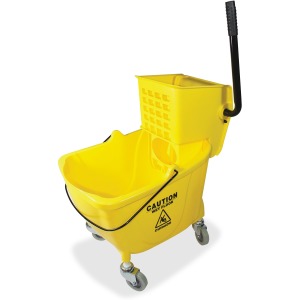 Genuine Joe 35 QT Side Press Mop Bucket Wringer Combo