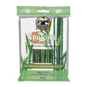 Genuine Joe Ecotowl Bamboo Cleaning Cloth