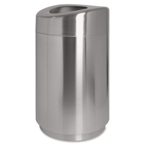 Genuine Joe Curved Top Waste Receptacle