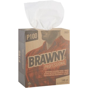 Brawny® Professional P100 Disposable Cleaning Towels