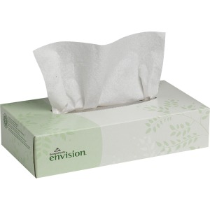 Envision Flat Box Facial Tissue