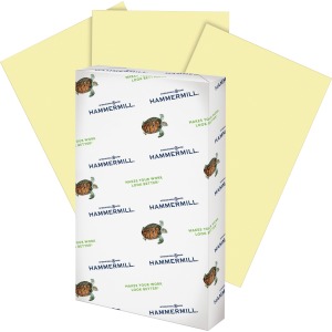 Hammermill Colors Recycled Copy Paper - Canary