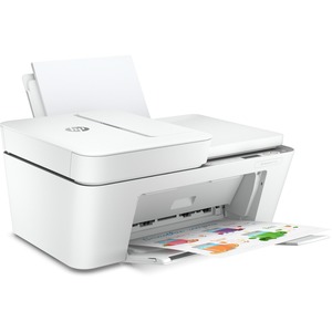 HP Deskjet 4155e Wireless Inkjet Multifunction Printer - Color - White