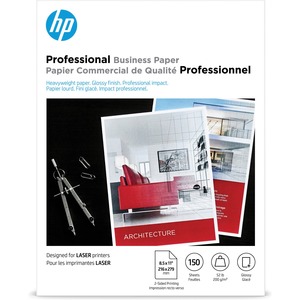 HP Glossy Brochure Paper - White