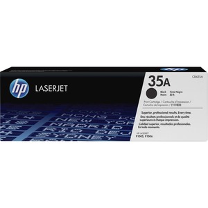 HP 35A Original Laser Toner Cartridge - Single Pack - Black - 1 Each