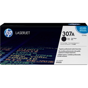 HP 307A (CE740A) Original Laser Toner Cartridge - Single Pack - Black - 1 Each